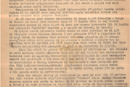 La battaglia, la cattura, l'affondamento del Laconia e il ritorno nella Parma occupata